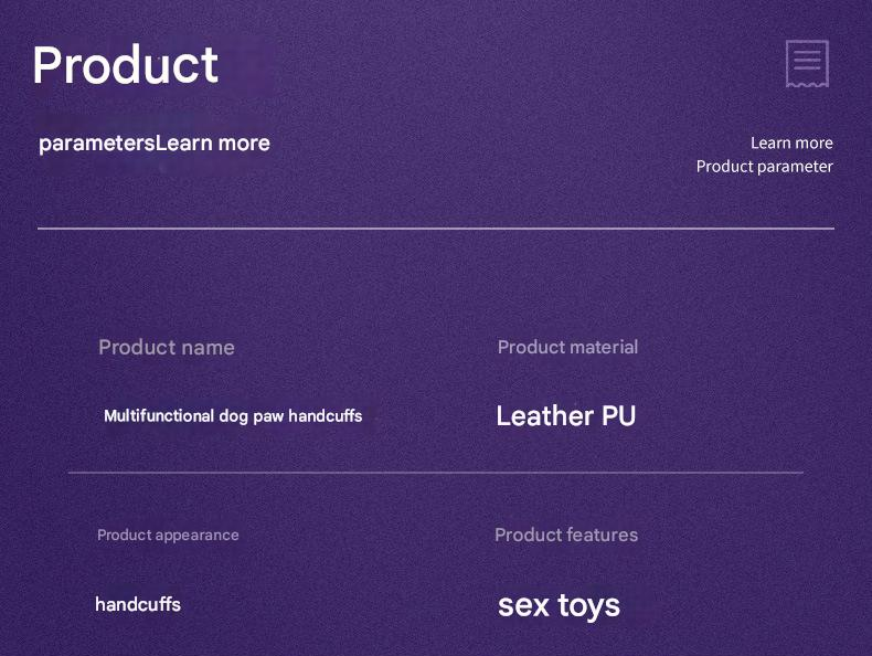 PU Leather Padded Bondage Mitts with Locking Straps & Connecting Chain - Playful Adult Set(red)