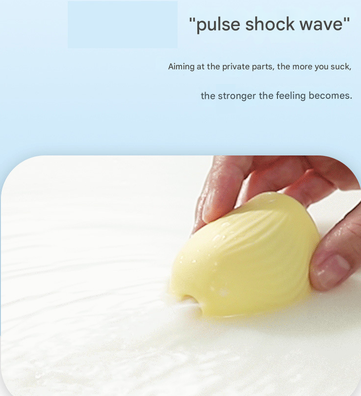 Yellow Macaron-Style Women's Suction Vibrator - Compact Foreplay Massager for Intimate Pleasure